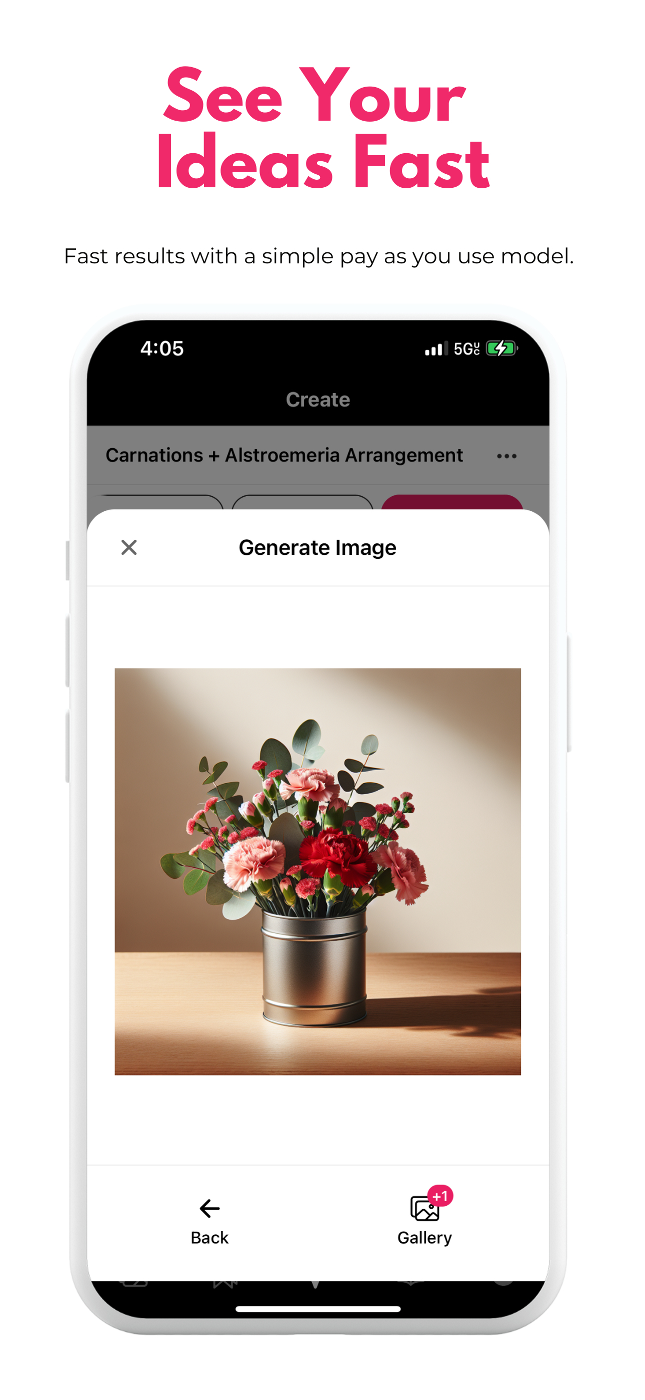 Floral AI Selection